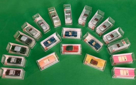 Busch HO 1:87 scale 1950s American classic model cars