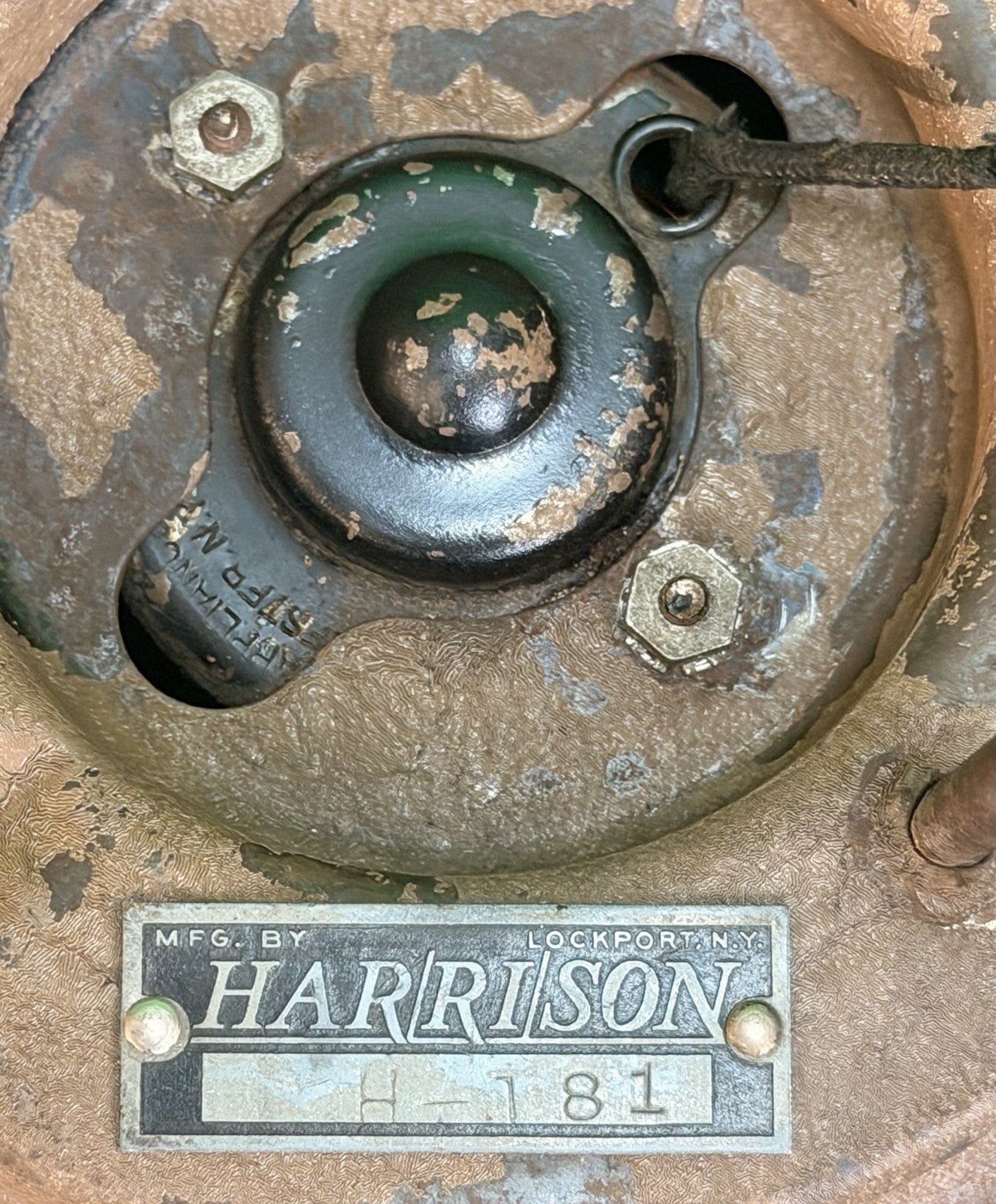 Vintage 1940s Harrison H-181 GM Deluxe Round Heater Defroster - Complete Unit