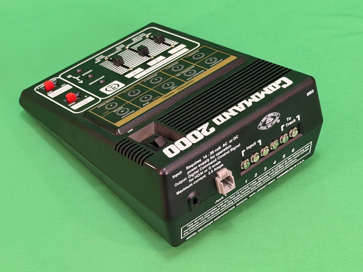 MRC Command 2000 BB3 DCC Model Train Controller Console