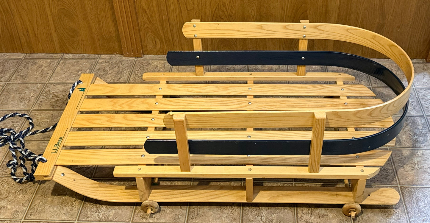 L.L.Bean Large Kids' Pull Sled