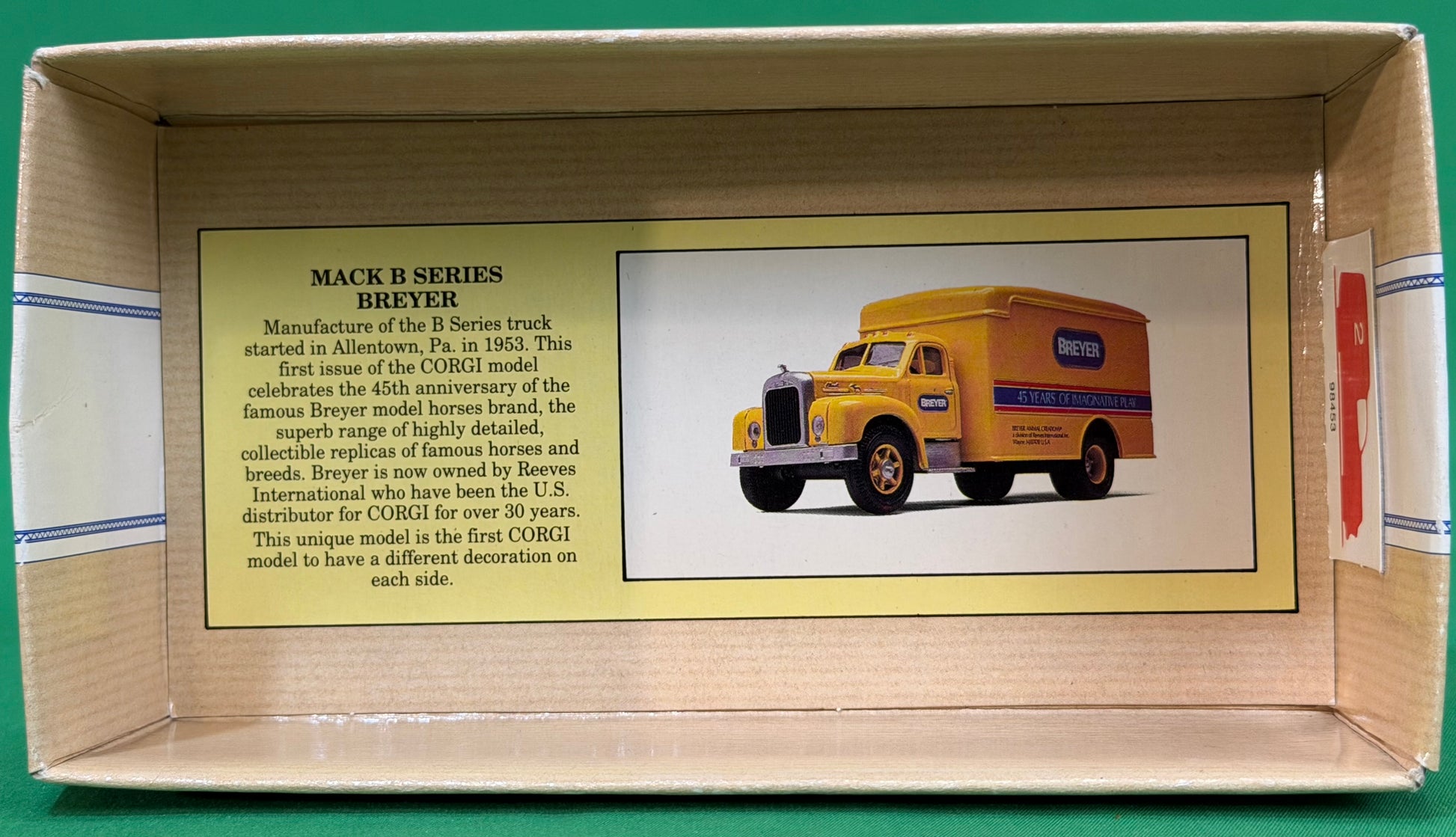 Corgi Classics #98453 Breyer Mack Van