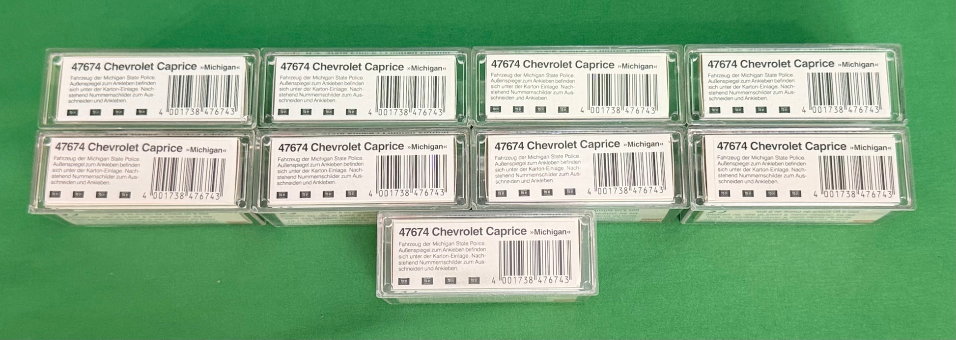 Busch HO Model State Police Car Collection