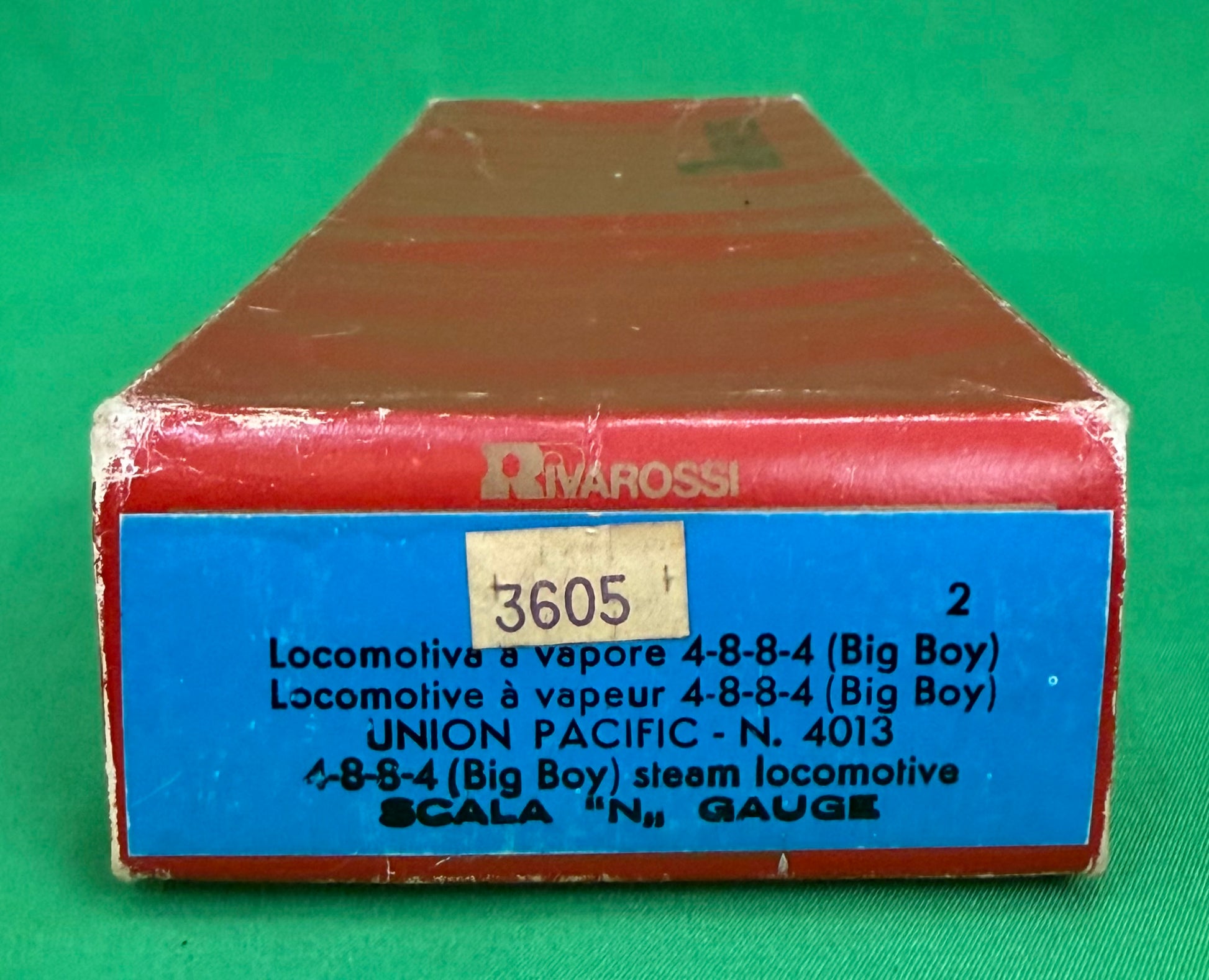 Rivarossi N Gauge Union Pacific 4-8-8-4 Big Boy #4013 Locomotive & Tender Box