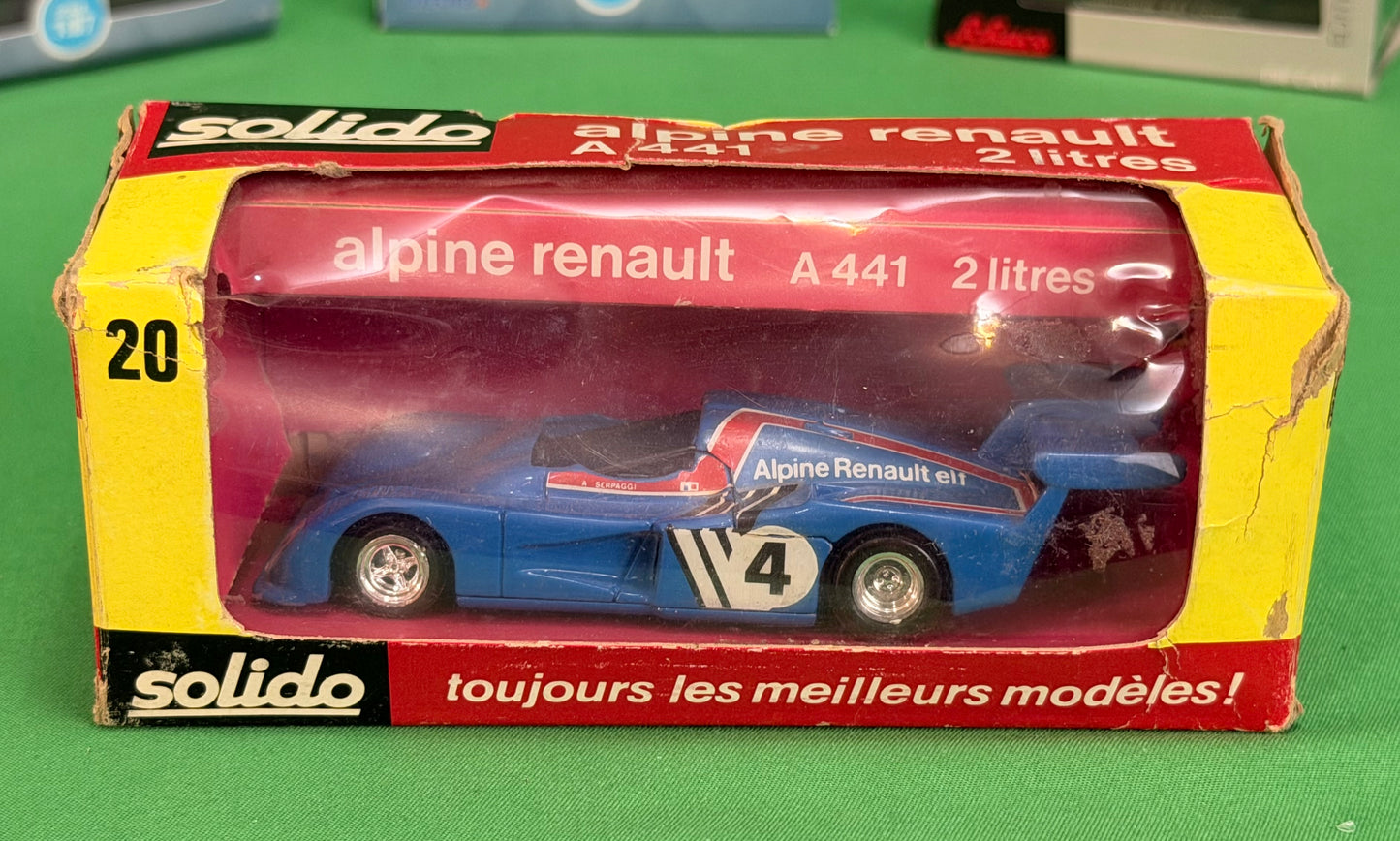 Solido #20 Alpine Renault A 441 2 Litres