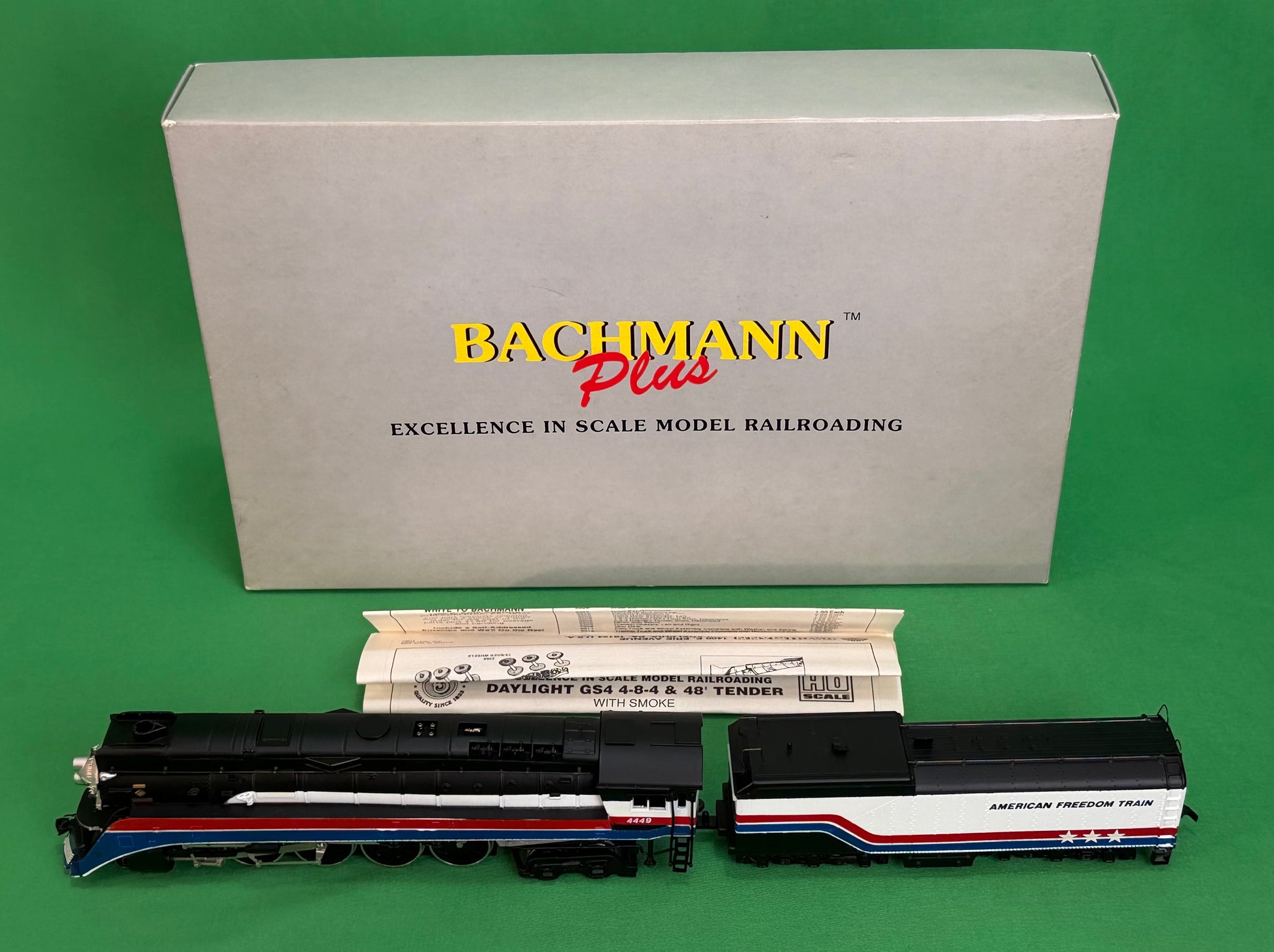 Bachmann Plus #31310 American Freedom Train 4-8-4 Locomotive Limited Edition