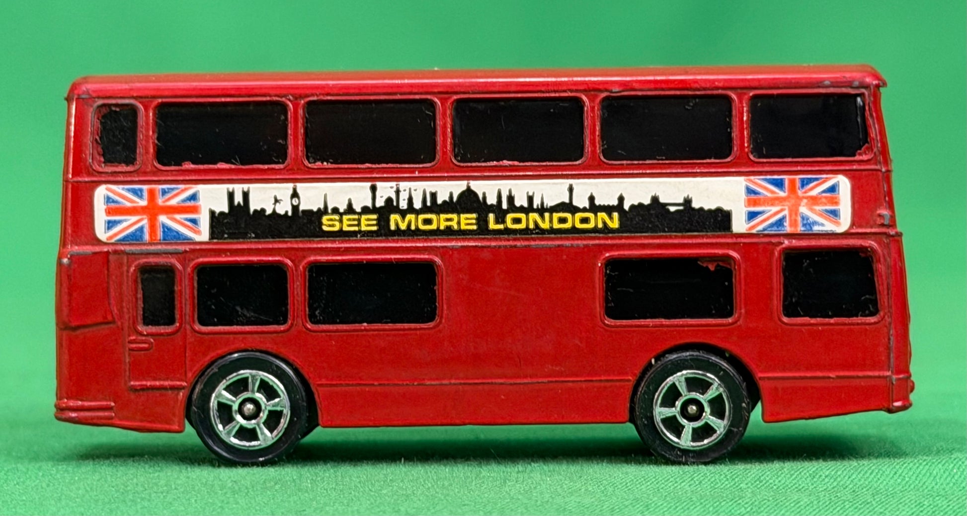 Corgi Juniors red Daimler Fleetline London bus