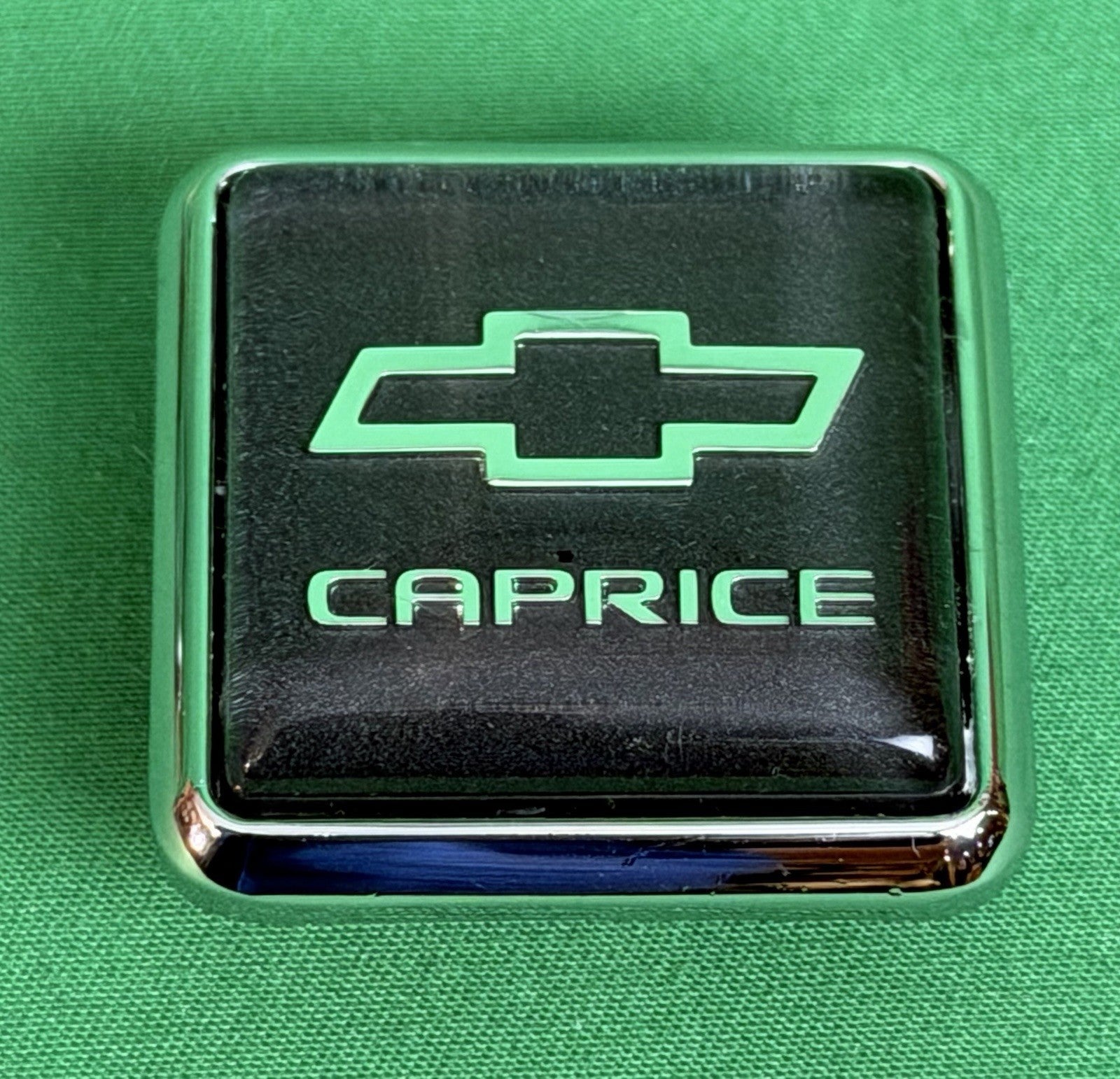 Rare Made for GM '91-'96 Chevrolet Caprice Trunk Lock Button Emblems - Lot of 3