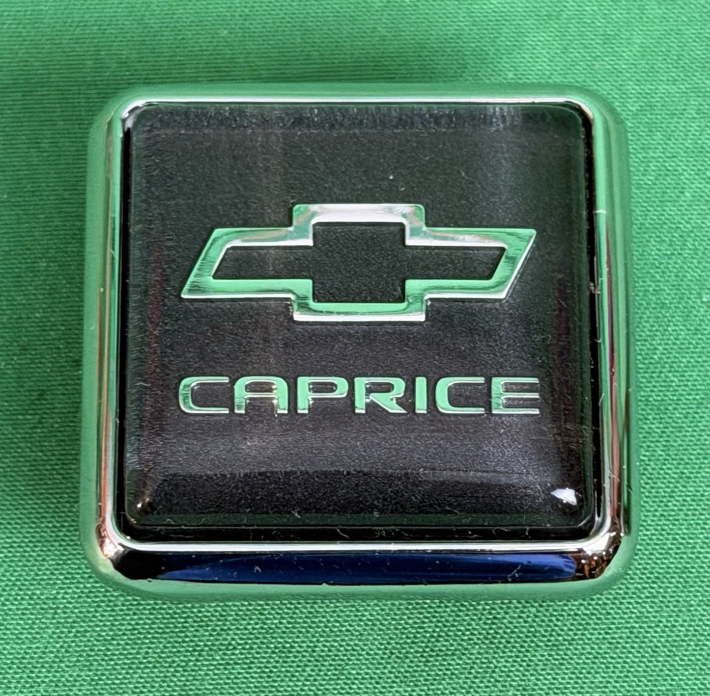 Rare Made for GM '91-'96 Chevrolet Caprice Trunk Lock Button Emblems - Lot of 3