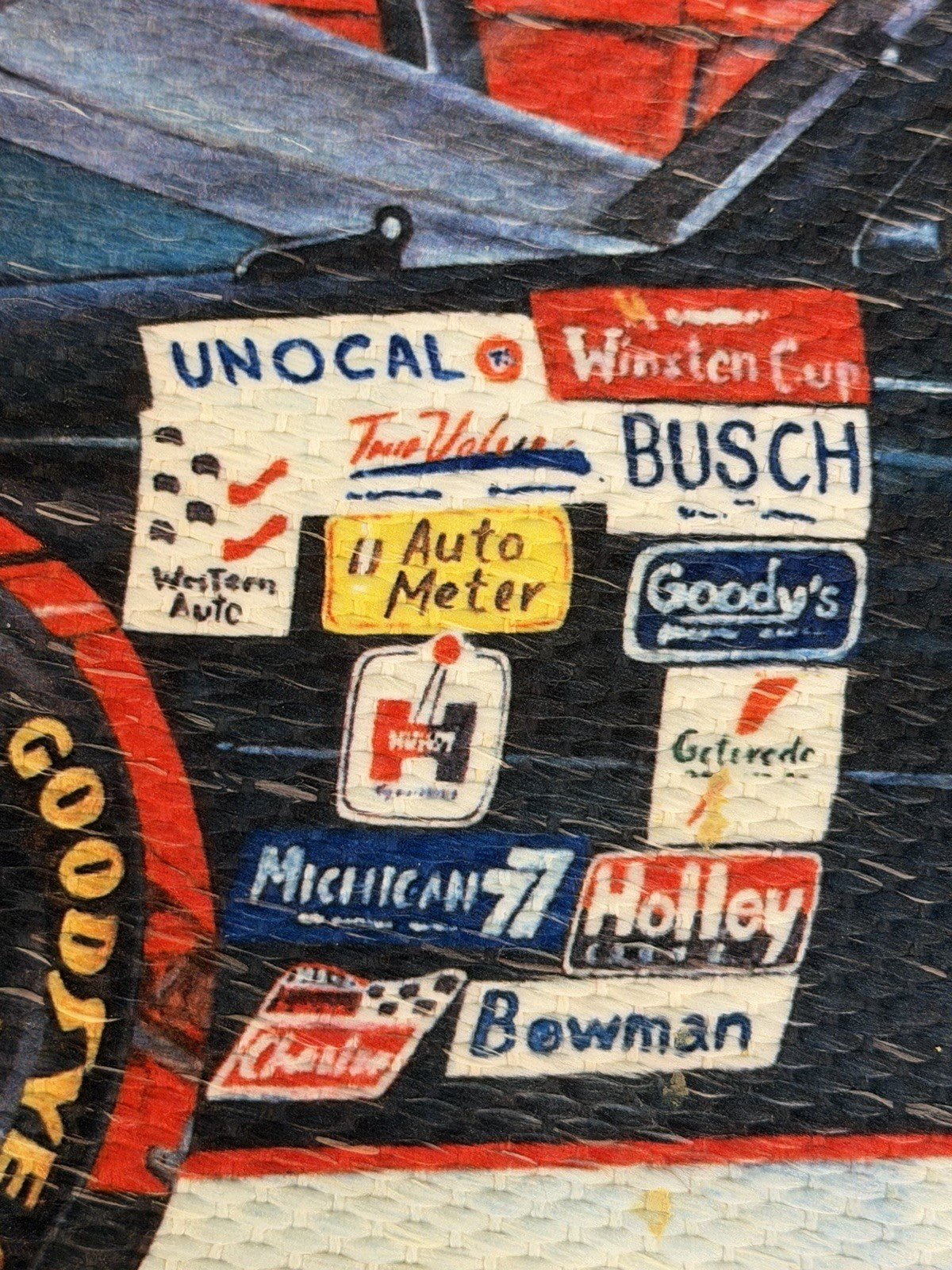 Unique Vintage Dale Earnhardt #3 Rug / Accent Piece - Rare 1994 - Wayne Epperly