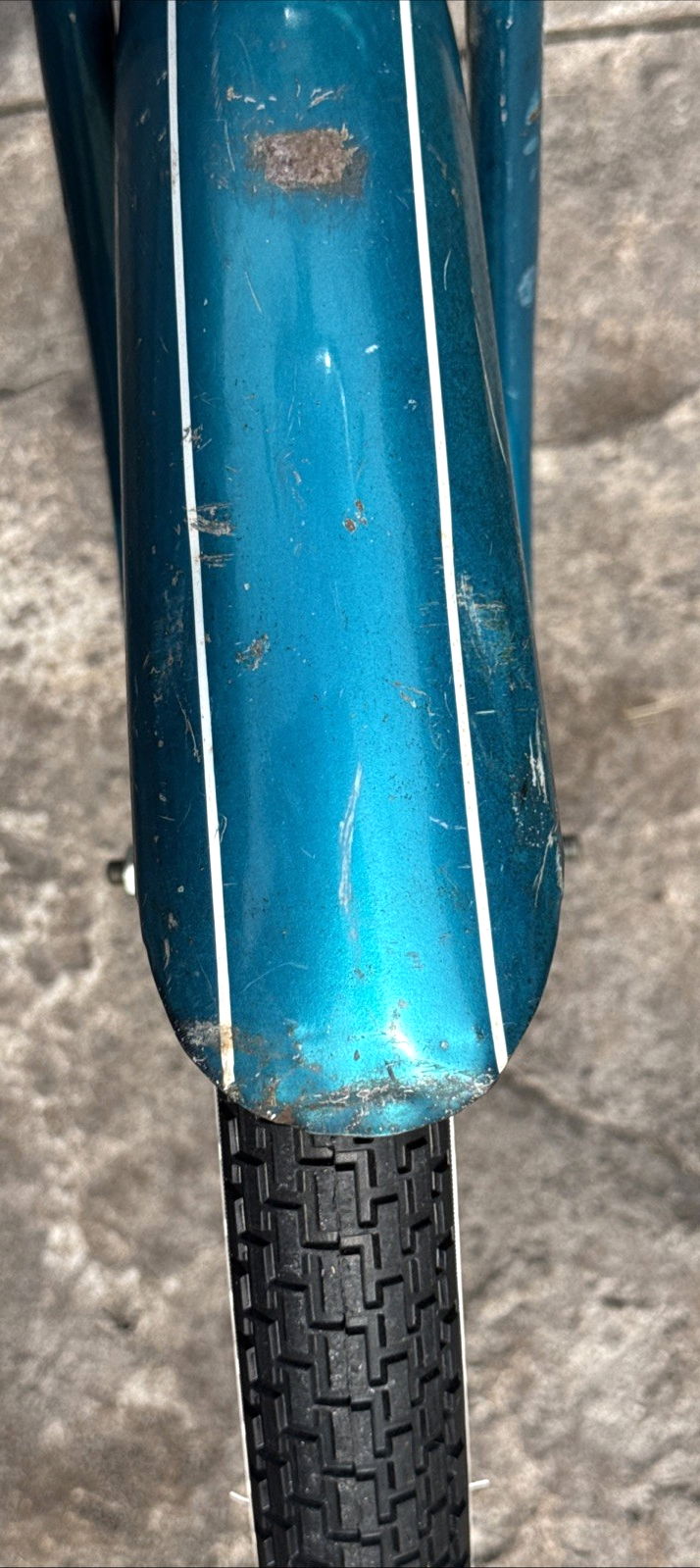 Vintage Western Flyer/Huffy Boys 20" Muscle Bike #HUF2730A - Teal w/ Banana Seat