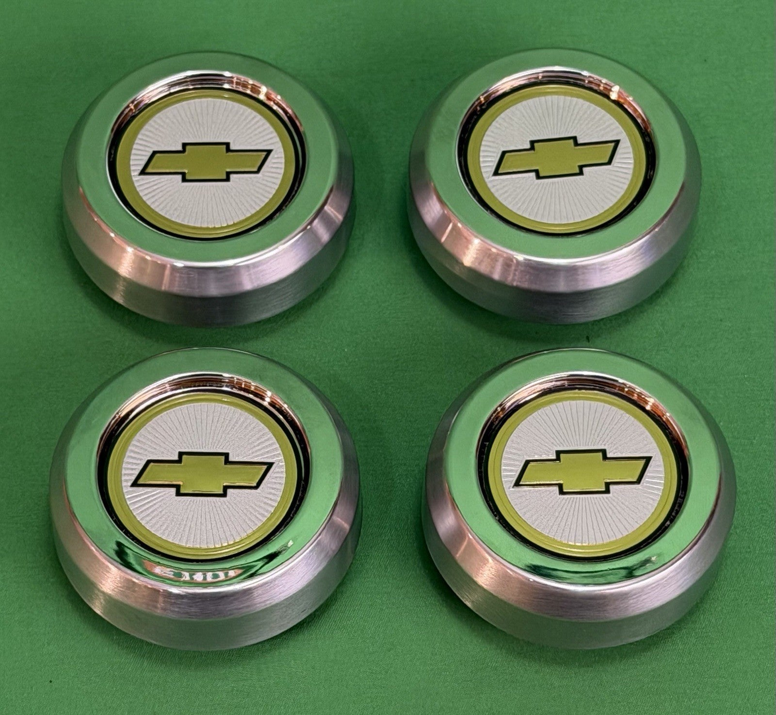 Set of 4 GM #14084127 Wheel Center Cap Hub Caps - Chevy Celebrity - New