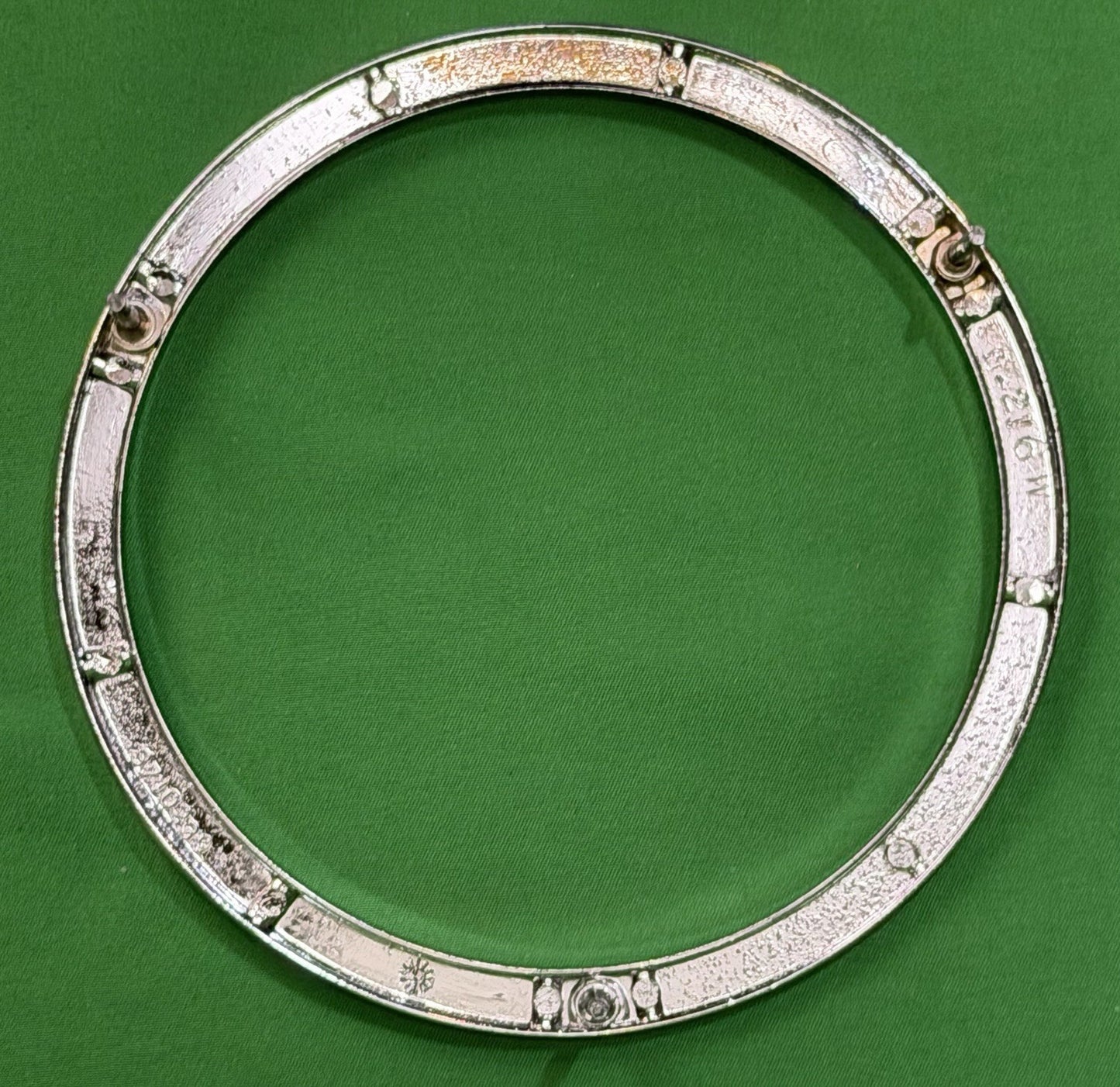 Detail of housing ring for '58-'60 FRONT/'58 '62  REAR CHEVROLET CORVETTE  EMBLEM - 4 PART KIT #3740239-NEW