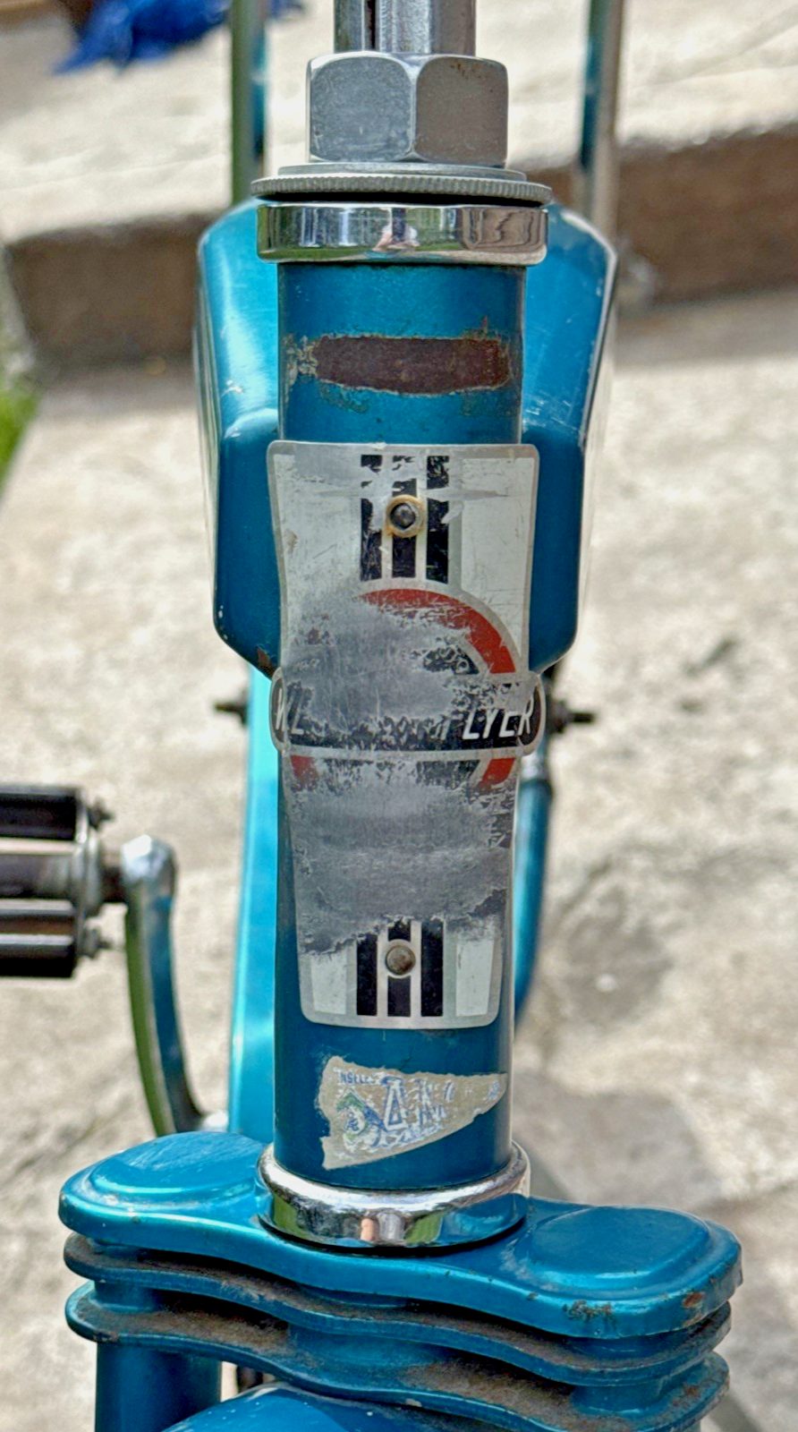Vintage Western Flyer/Huffy Boys 20" Muscle Bike #HUF2730A - Teal w/ Banana Seat