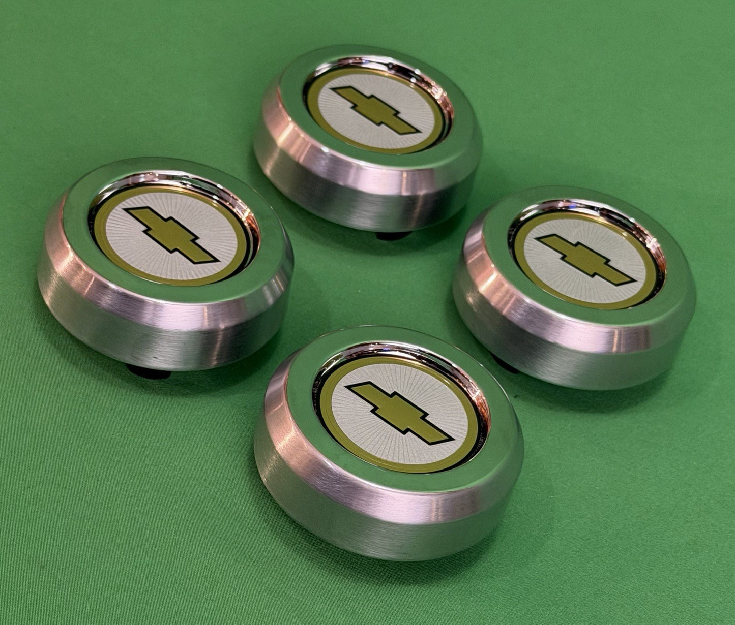 Set of 4 GM #14084127 Wheel Center Cap Hub Caps - Chevy Celebrity - New