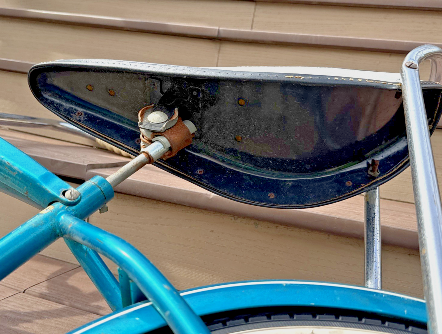 Vintage Western Flyer/Huffy Boys 20" Muscle Bike #HUF2730A - Teal w/ Banana Seat