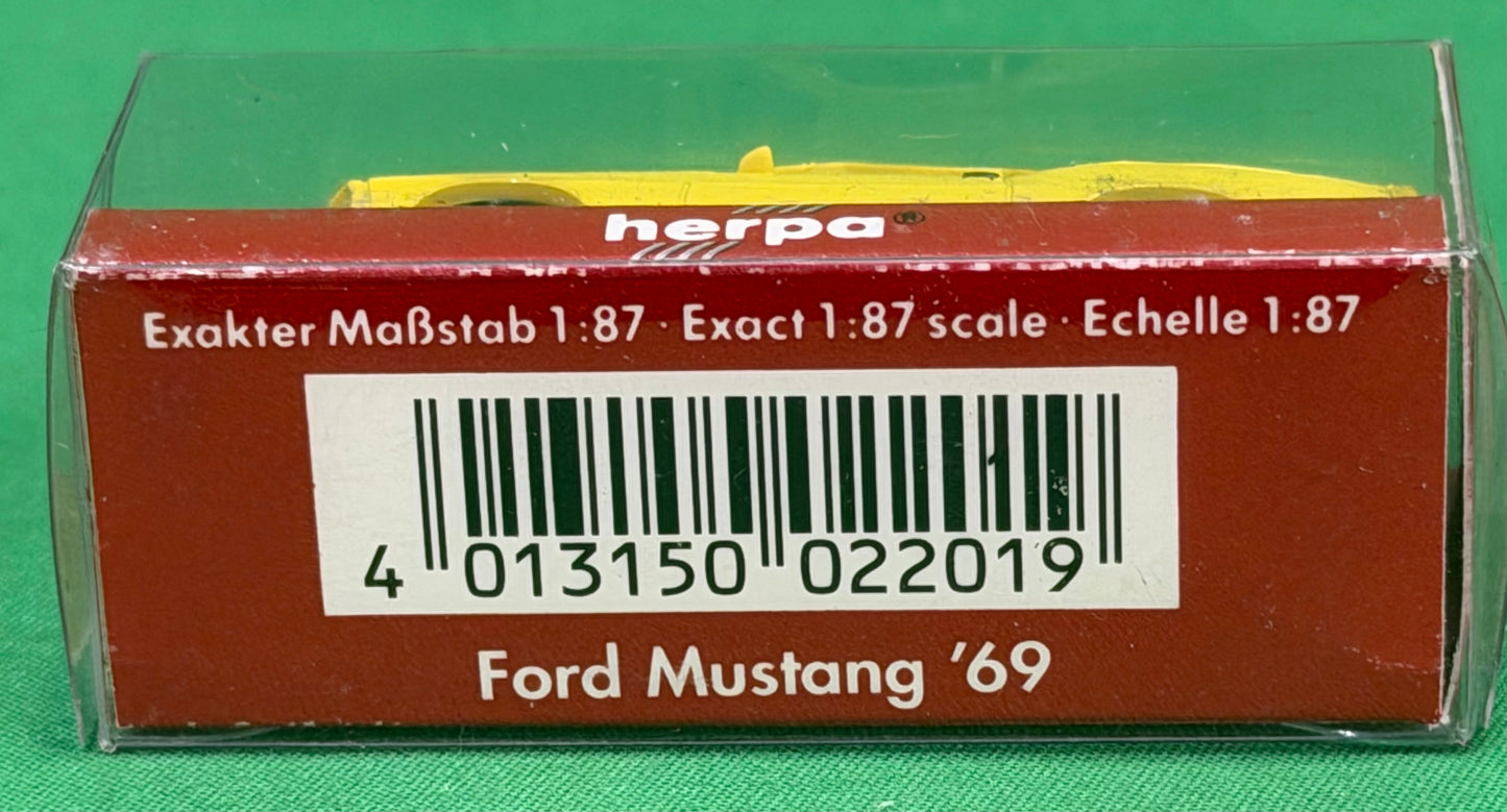 Herpa HO Scale Car Ford Mustang '69