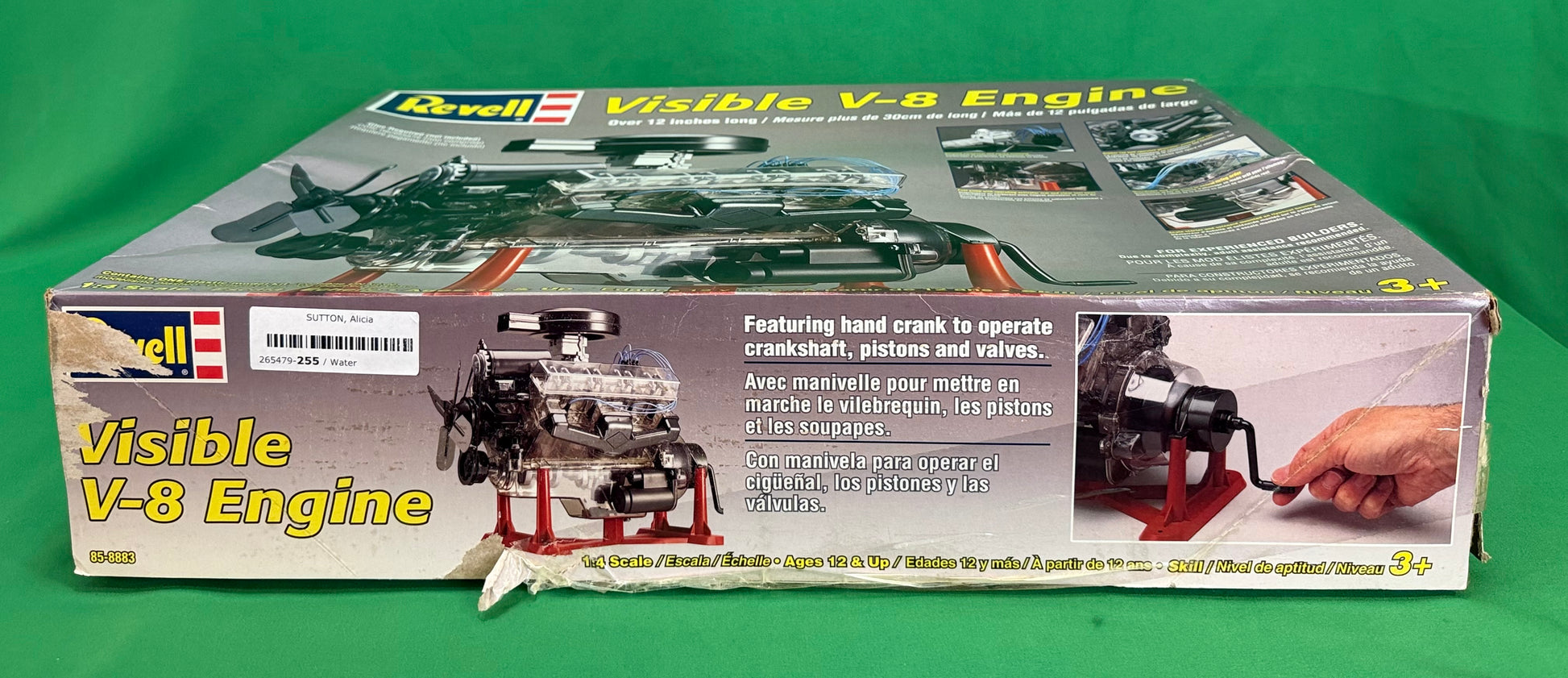 Revell-Monogram Visible V-8 Engine model kit #85-8883
