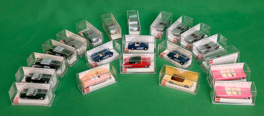 Busch HO 1:87 scale 1950s American classic model cars