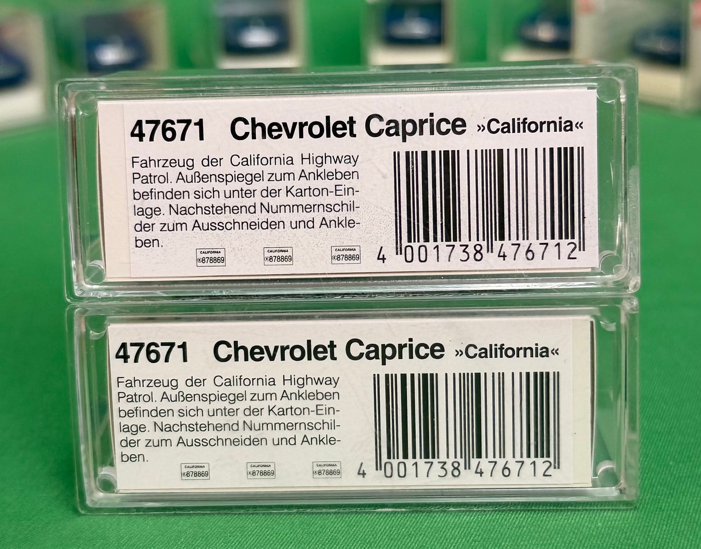 Busch HO Model State Police Car Collection