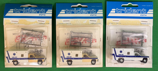 Trident #90044 HO Chevrolet USAF Ambulance Model Kits 