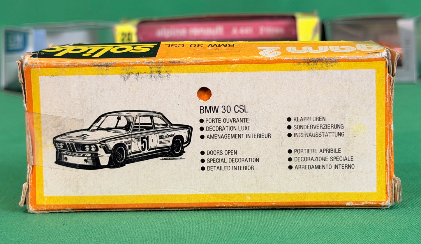 Solido Diecast BMW 30 CSL No. 25
