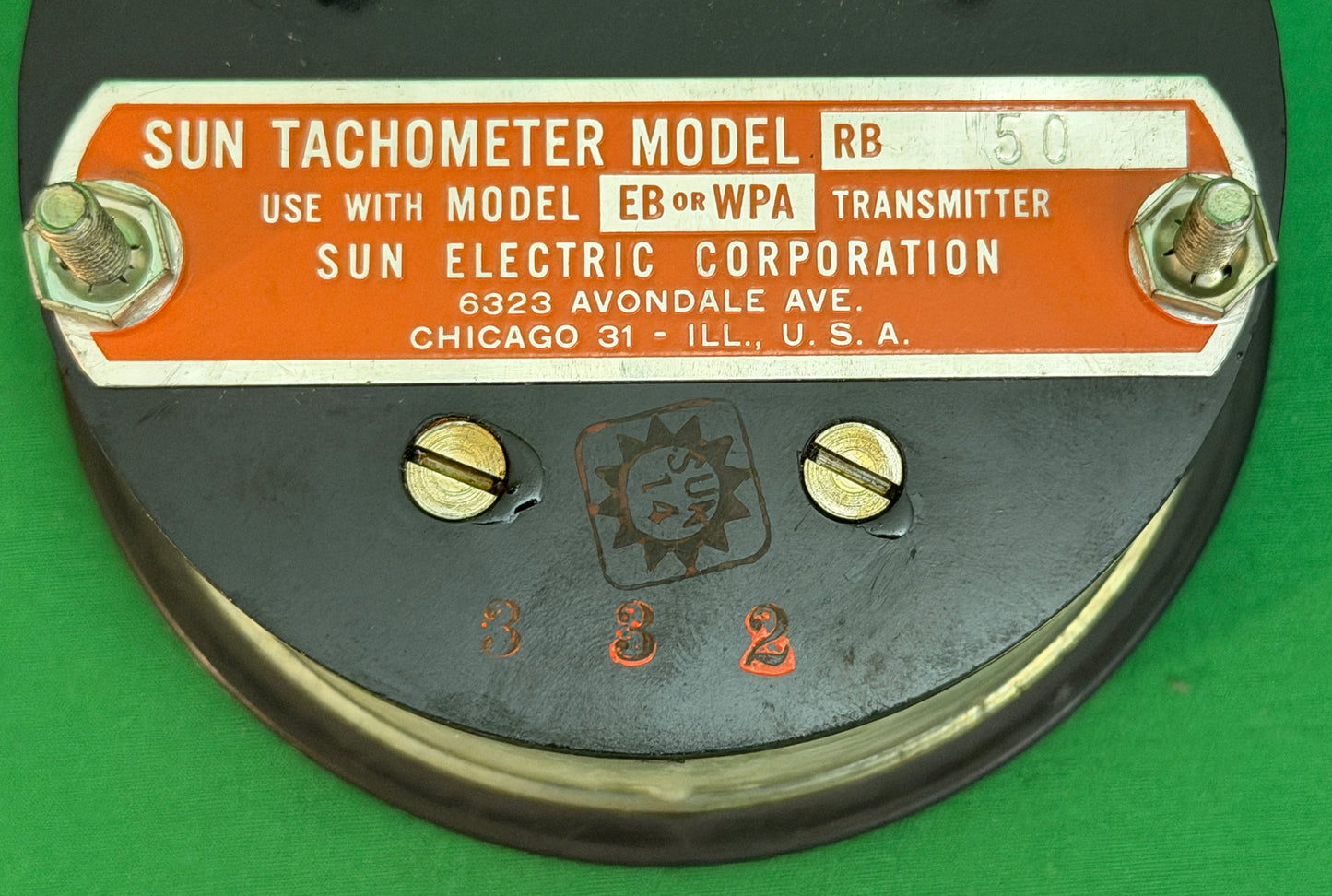 GM / Sun Electric RB (50) Tachometer Head