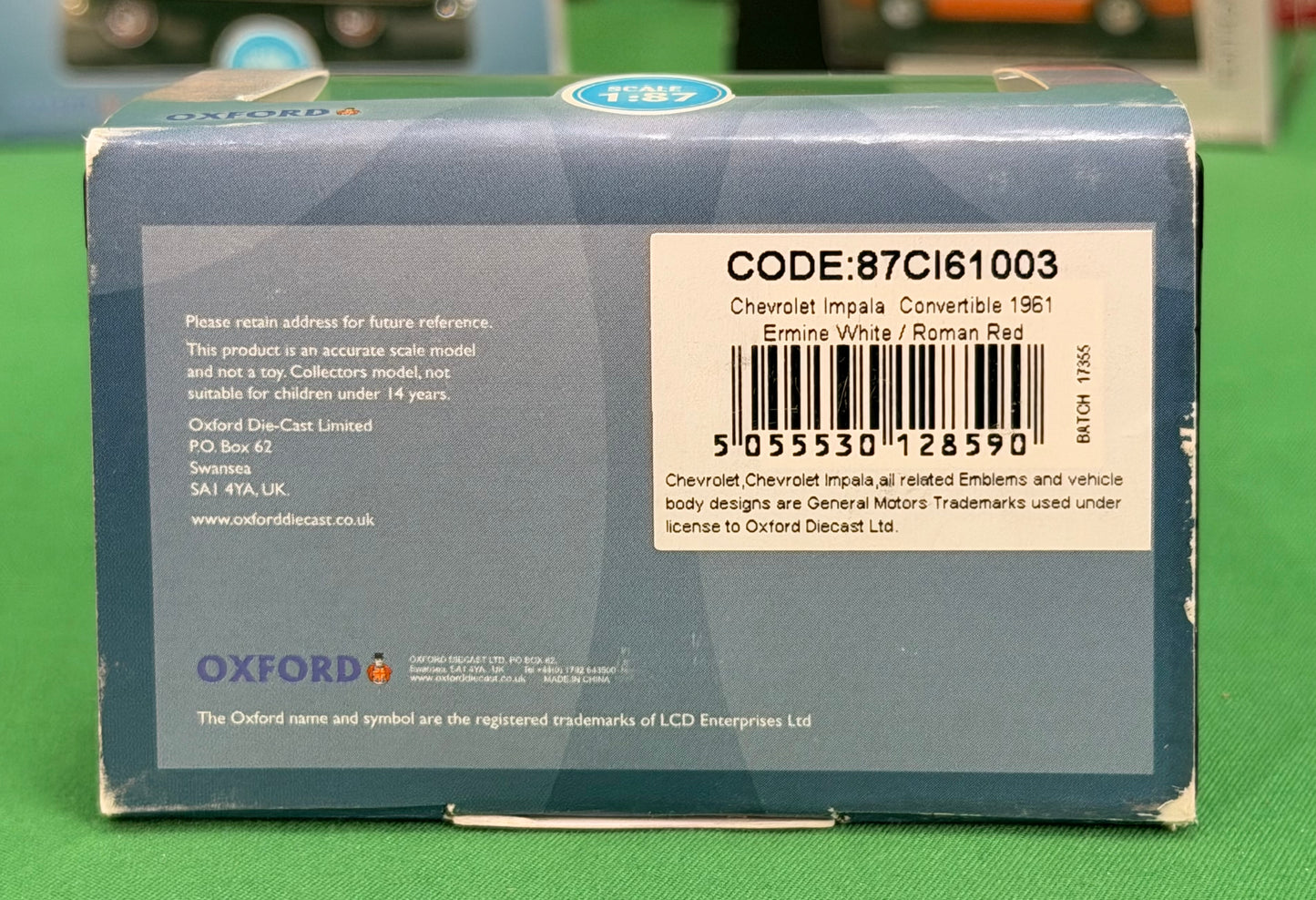 Oxford Diecast Chevy Impala