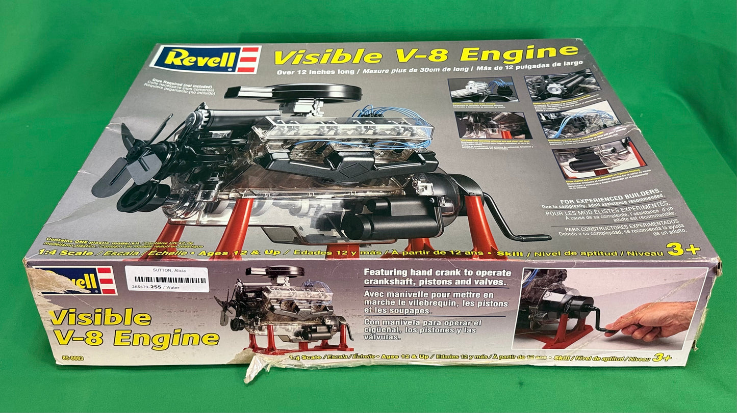 Revell-Monogram Visible V-8 Engine model kit #85-8883