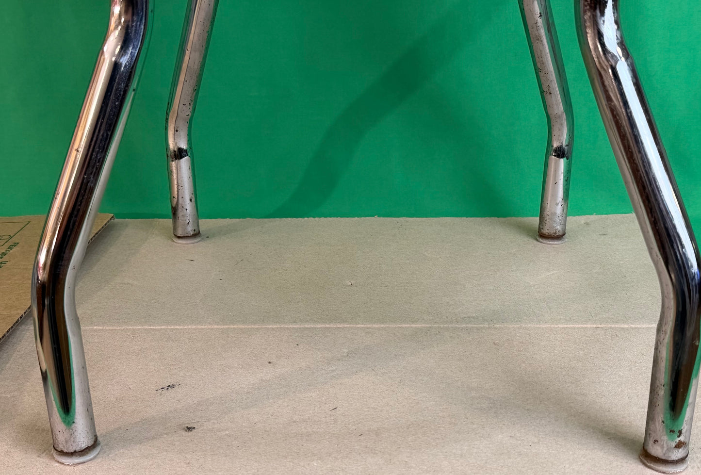 Miller Lite Blue Padded Swivel Chrome Bar Stool - 2011 Promo