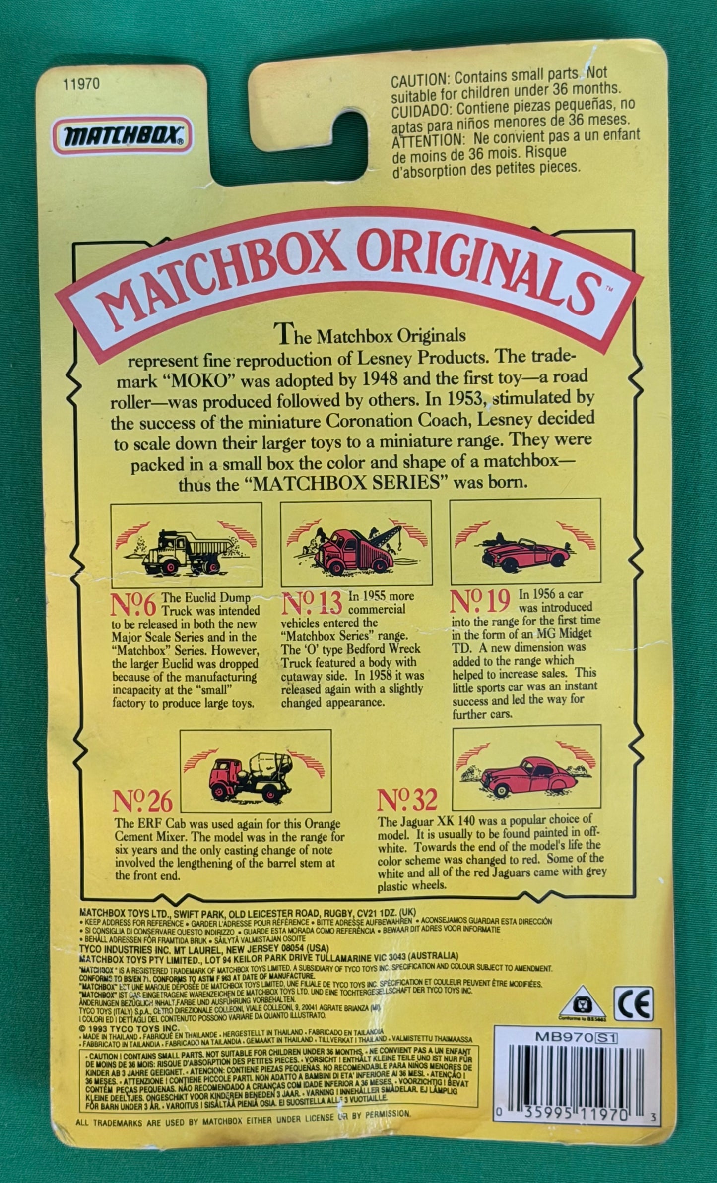 Matchbox Originals