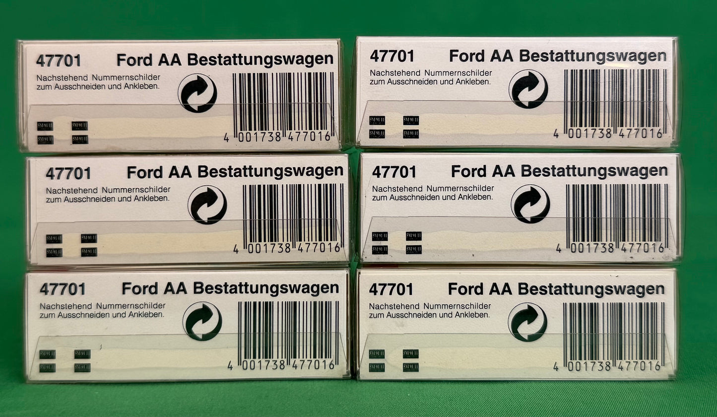 Busch HO 1:87 scale Ford Model A & Model AA vintage cars