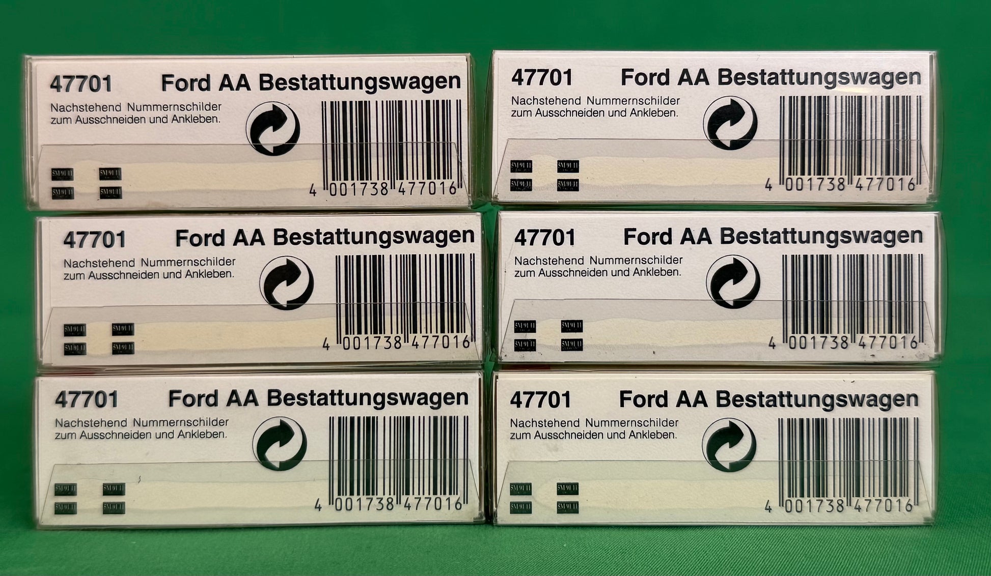 Busch HO 1:87 scale Ford Model A & Model AA vintage cars