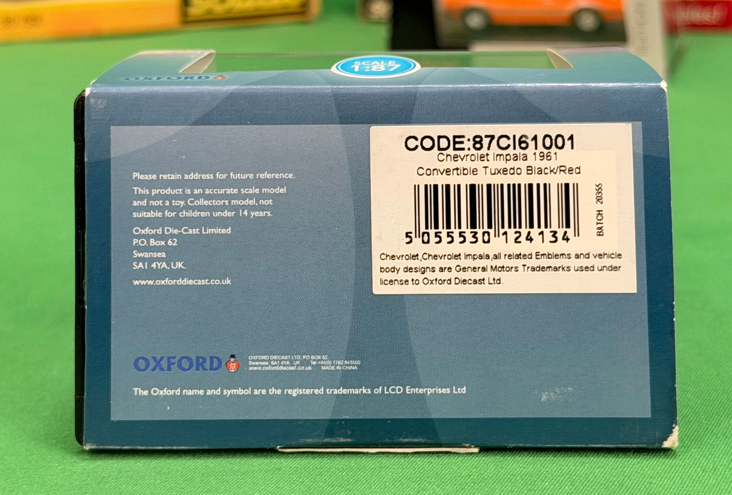 Oxford Diecast Chevy Impala