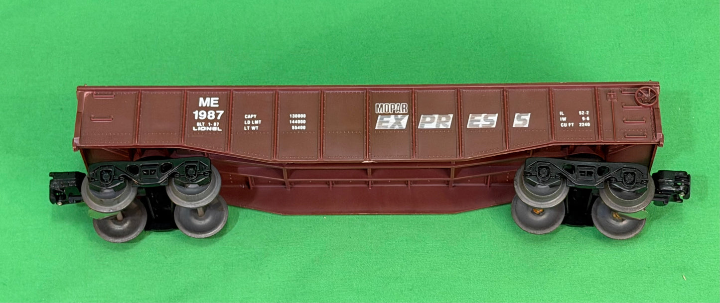 Lionel #6-11757 Mopar Express O-27 Steam Train Set w/ Track & Transformer-New